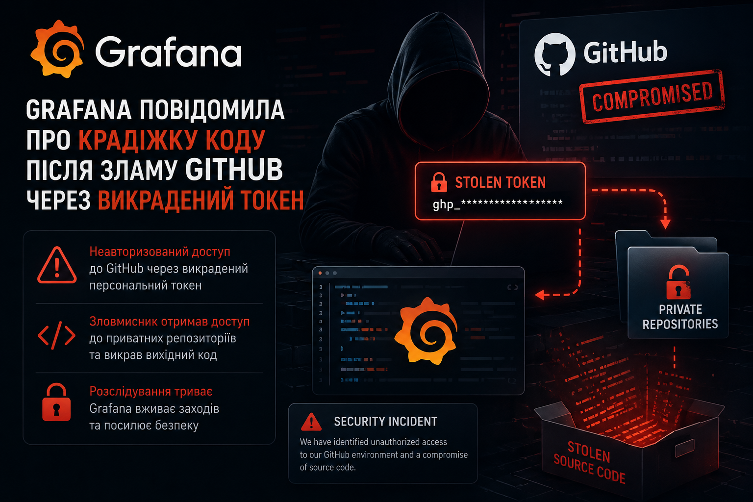 Grafana Labs повідомила про інцидент безпеки