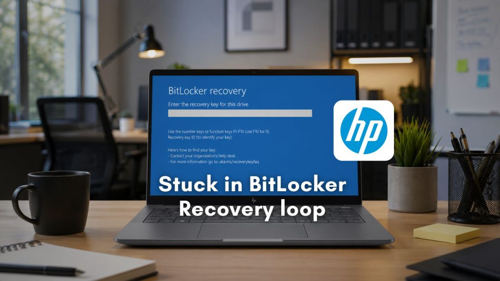 HP визнає проблему: новий BIOS може зациклювати Windows 11 у BitLocker Recovery та заважати оновленню Secure Boot