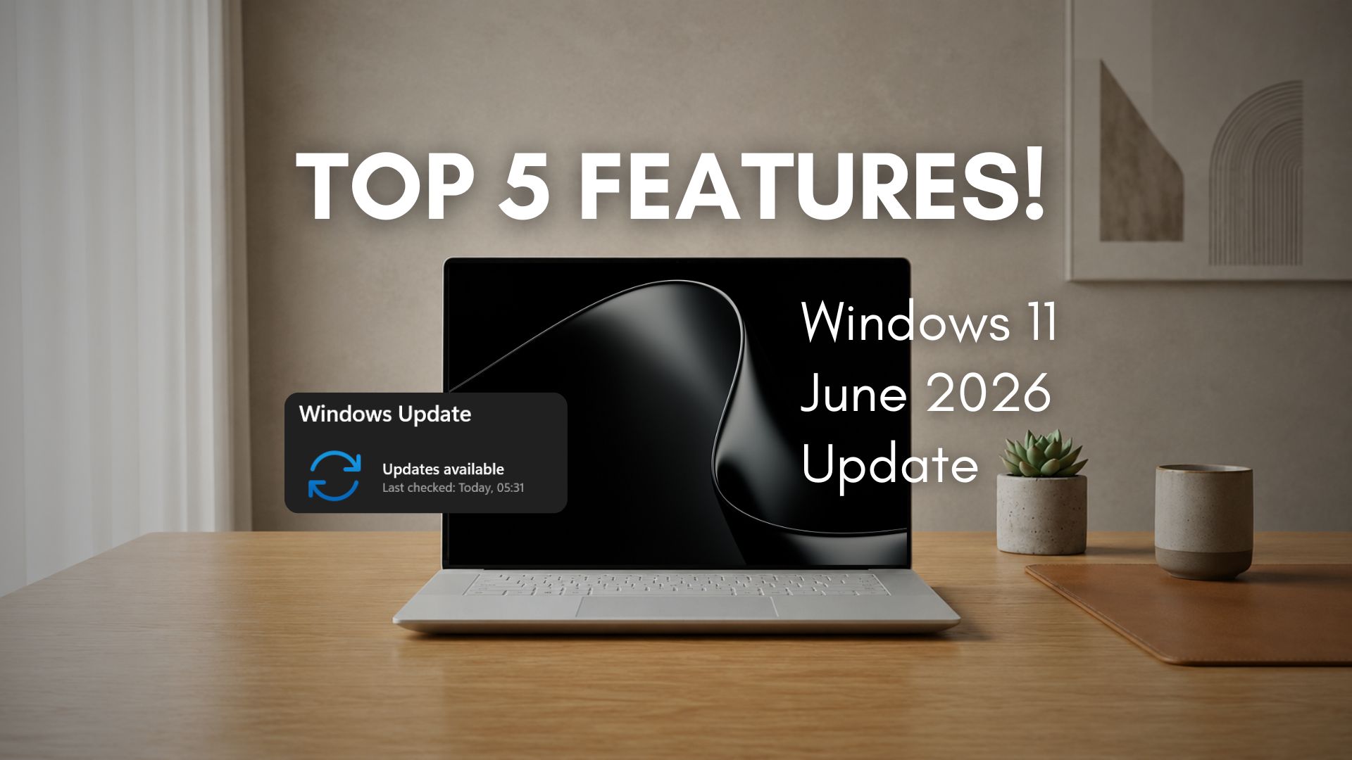Windows 11 отримала найбільше оновлення 2026 року: 5 головних нових функцій KB5094126